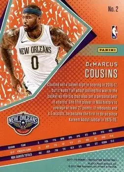 Back of DeMarcus Cousins