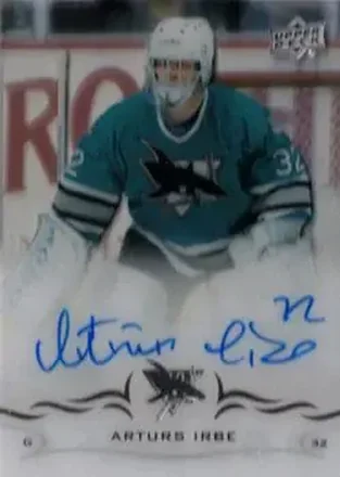 2018-19 Upper Deck Clear Cut #CC-AI - Arturs Irbe - San Jose Sharks