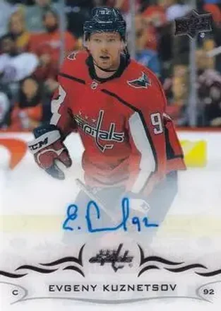 2018-19 Upper Deck Clear Cut #CC-EK - Evgeny Kuznetsov - Washington Capitals