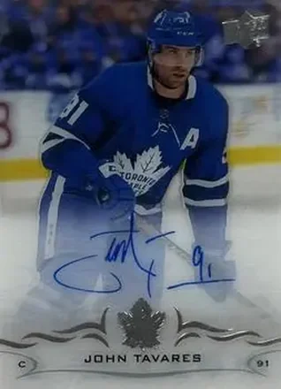2018-19 Upper Deck Clear Cut #CC-JT - John Tavares - Toronto Maple Leafs