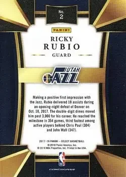 Back of Ricky Rubio