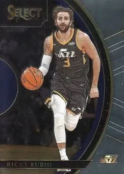2017-18 Panini Select #2 - Ricky Rubio - Utah Jazz
