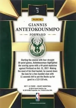 Back of Giannis Antetokounmpo