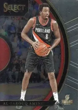 2017-18 Panini Select #7 Al-Farouq Aminu