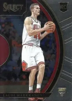 2017-18 Panini Select #8 Lauri Markkanen