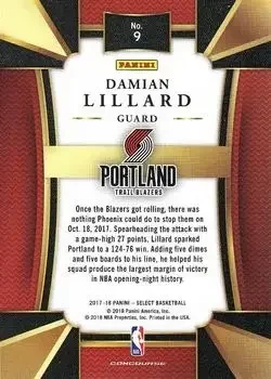 Back of Damian Lillard
