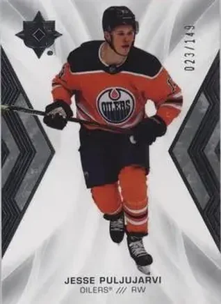 2021-22 Upper Deck Ultimate Collection #41 - Jesse Puljujarvi - Edmonton Oilers