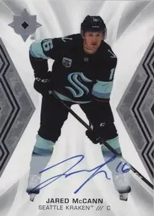 2021-22 Upper Deck Ultimate Collection - Autographs #49 - Jared McCann - Seattle Kraken