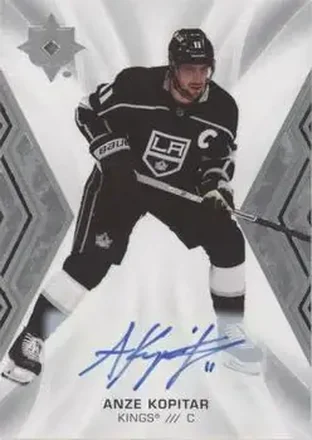 2021-22 Upper Deck Ultimate Collection - Autographs #51 - Anze Kopitar - Los Angeles Kings