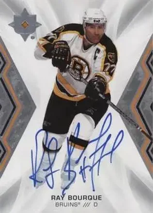 2021-22 Upper Deck Ultimate Collection - Autographs #77 - Ray Bourque - Boston Bruins