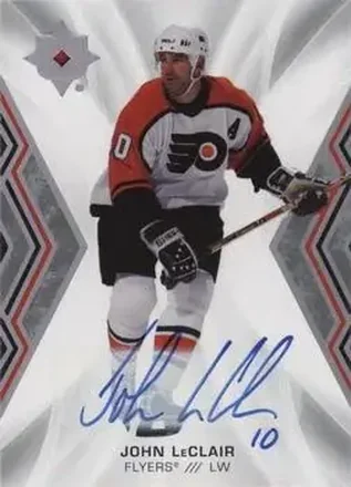 2021-22 Upper Deck Ultimate Collection - Autographs #81 - John LeClair - Philadelphia Flyers