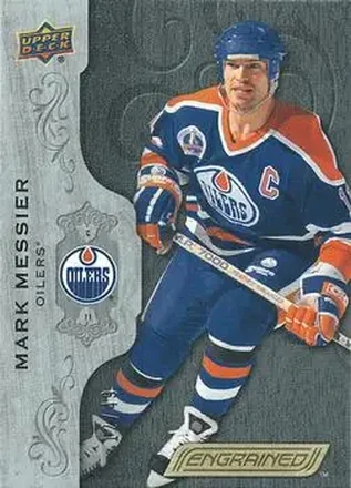 2018-19 Upper Deck Engrained - Black #35 - Mark Messier - Edmonton Oilers