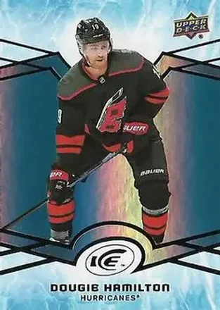 2018-19 Upper Deck Ice #5 - Dougie Hamilton - Carolina Hurricanes
