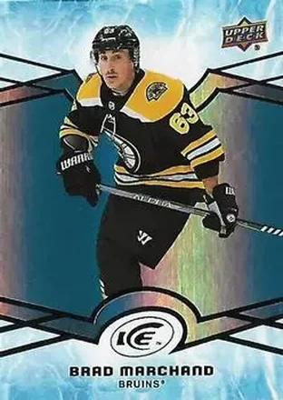 2018-19 Upper Deck Ice #6 - Brad Marchand - Boston Bruins