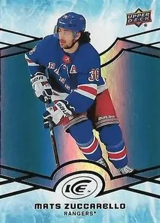 2018-19 Upper Deck Ice #7 - Mats Zuccarello - New York Rangers