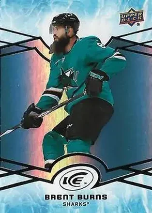 2018-19 Upper Deck Ice #17 - Brent Burns - San Jose Sharks