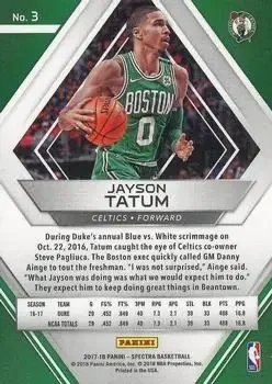 Back of Jayson Tatum