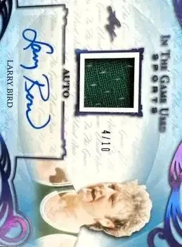 2019 Leaf In the Game Used feature card