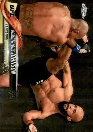 2018 Topps Chrome UFC #1 - Demetrious Johnson