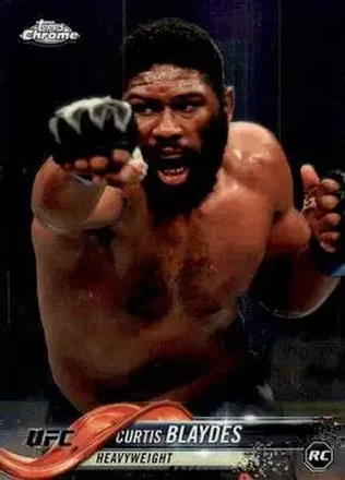 2018 Topps Chrome UFC #6 - Curtis Blaydes