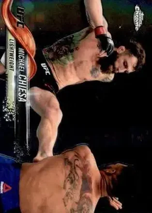 2018 Topps Chrome UFC #9 - Michael Chiesa