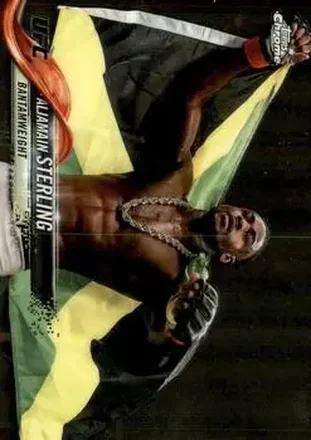2018 Topps Chrome UFC #13 - Aljamain Sterling