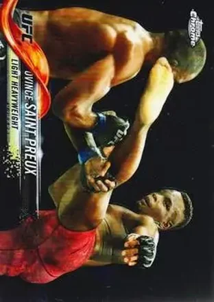 2018 Topps Chrome UFC #14 - Ovince Saint Preux