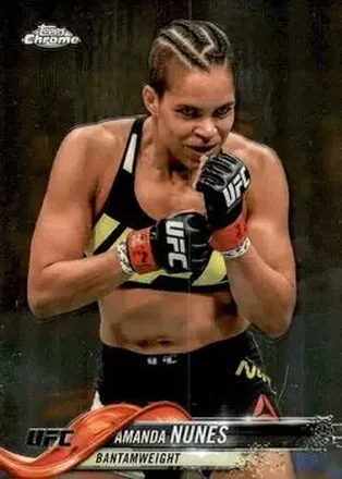 2018 Topps Chrome UFC #20 - Amanda Nunes
