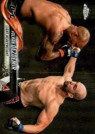 2018 Topps Chrome UFC #21 - Volkan Oezdemir