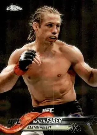 2018 Topps Chrome UFC #24b - Urijah Faber