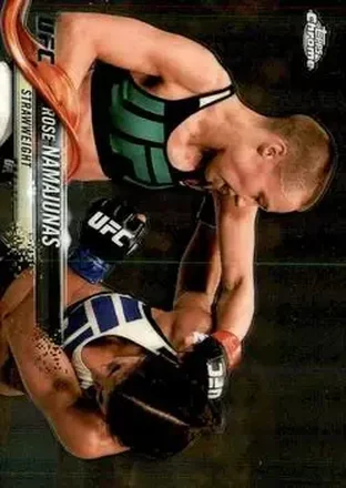 2018 Topps Chrome UFC #28 - Rose Namajunas