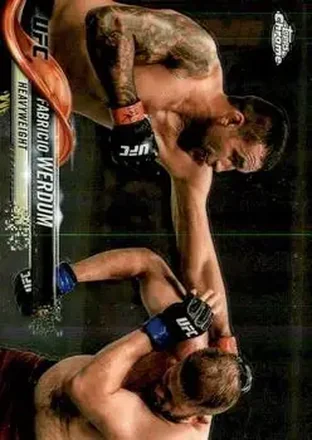 2018 Topps Chrome UFC #29 - Fabricio Werdum