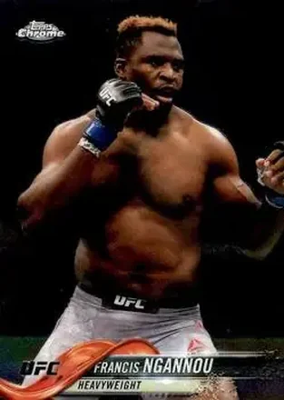2018 Topps Chrome UFC #32 - Francis Ngannou