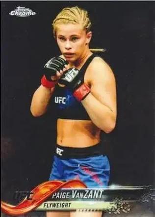 2018 Topps Chrome UFC #33 - Paige VanZant