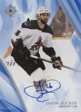 2023-24 Upper Deck Ultimate Collection - Autographs #37 - Jason Zucker - Arizona Coyotes