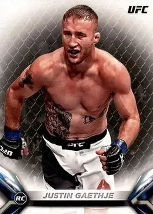 2018 Topps UFC Knockout #3 - Justin Gaethje