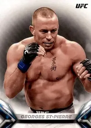 2018 Topps UFC Knockout #5 - Georges St-Pierre