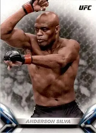 2018 Topps UFC Knockout #7 - Anderson Silva