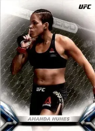 2018 Topps UFC Knockout #18 - Amanda Nunes