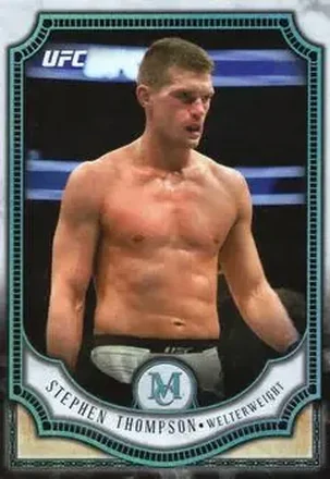 2018 Topps UFC Museum Collection #8 - Stephen Thompson