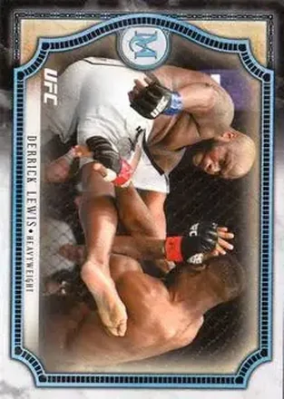 2018 Topps UFC Museum Collection #9 - Derrick Lewis