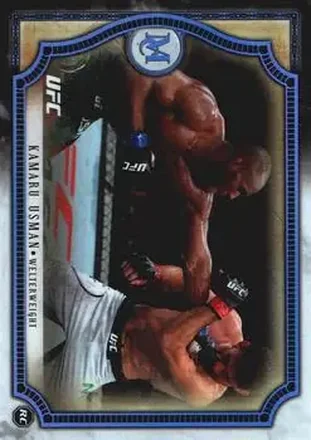 2018 Topps UFC Museum Collection #27 - Kamaru Usman