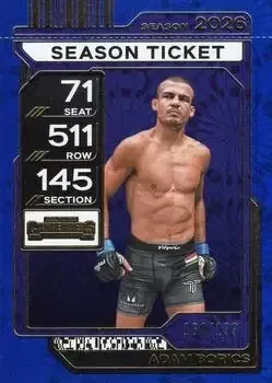 2026 Panini Contenders PFL feature card