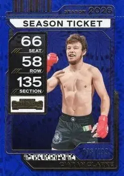 2026 Panini Contenders PFL feature card