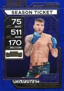 2026 Panini Contenders PFL feature card