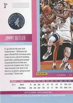 Back of Jimmy Butler