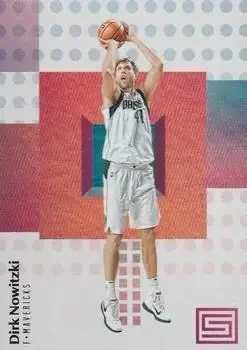 Front of Dirk Nowitzki