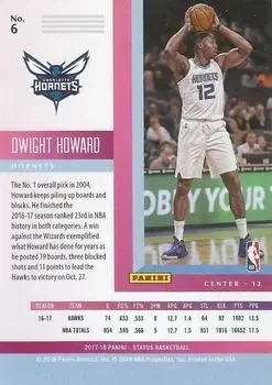 Back of Dwight Howard