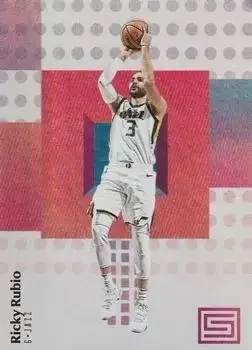 2017-18 Panini Status #7 Ricky Rubio