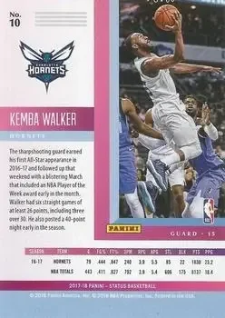 Back of Kemba Walker